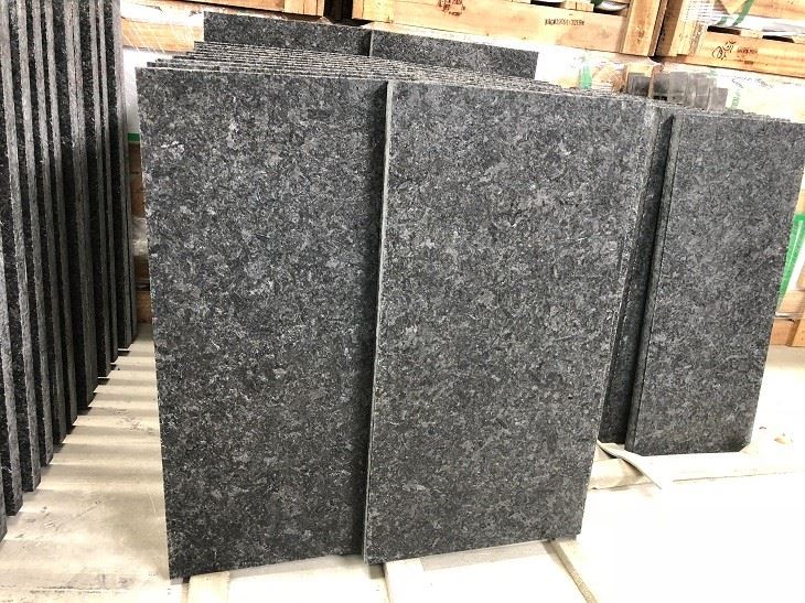 angola black leathered granite